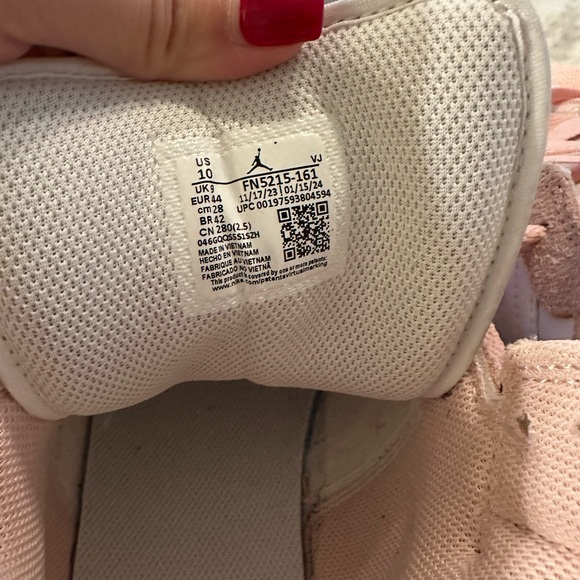 Air Jordan 1 Mid Se white/ legend pink-sail - Picture 6 of 7